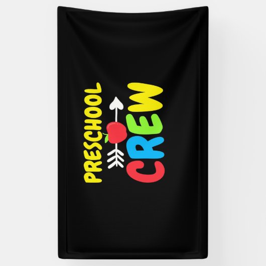 Voorschoolse leerling spandoek (Verticaal)