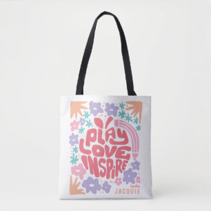 Voorschoolse leraar Vroege kindertijd Custom Tote Bag