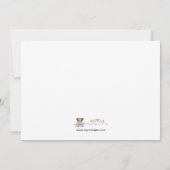 Voorschoolse of Kindergarten Kaart (Achterkant)