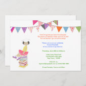 Voorschoolse of Kindergarten Kaart (Voorkant / Achterkant)