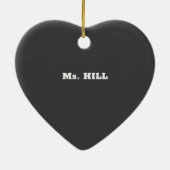 Voorschoolse onderwijsdag, Geweldige Keramisch Ornament (Achterkant)