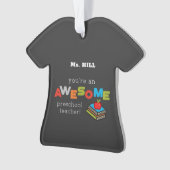 Voorschoolse onderwijsdag, Geweldige Ornament (voorkant)