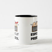 Voorschoolse school: Cool Tweekleurige Koffiemok (Center)