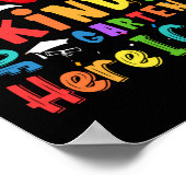 Voorschoolse school van 2022 Kindergarten Hier kom Poster (Hoek)