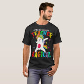 voorschoolse technicus magisch t-shirt (Voorkant volledig)