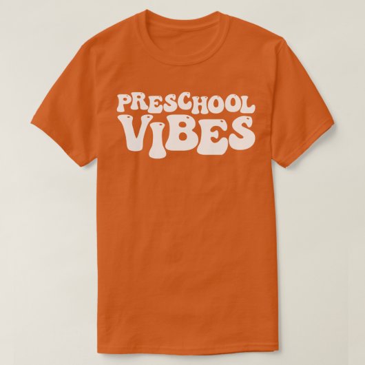 Voorschoolse Vibes 14 T-shirt (Design voorkant)