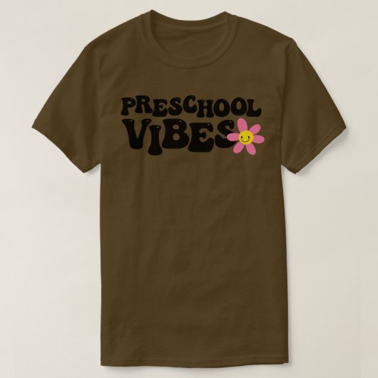 Voorschoolse Vibes 9 T-shirt (Design voorkant)