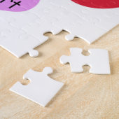 Voorschoolse vormen en kleuren legpuzzel (Zijkant)