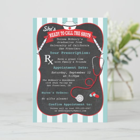 Voorschrift Afstuderen geneeskundig verpleegkundig Aankondiging (Staand voorkant)