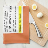 Voorschrift Chocolade Gepersonaliseerd keukenhandd Theedoek (Quarter Fold)