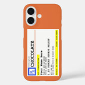 Voorschrift Chocolade op maat Case-Mate iPhone Case (Achterkant)