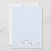 Voorschrift Fles apotheker Afstuderen Invitati Kaart (Achterkant)