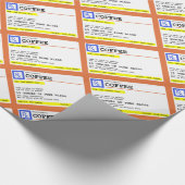 Voorschrift Koffie Cadeaupapier (Hoek)