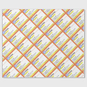 Voorschrift Koffie Cadeaupapier (Vlak)