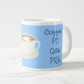 Voorschrift ...Koffie Grote Koffiekop (Voorkant rechts)