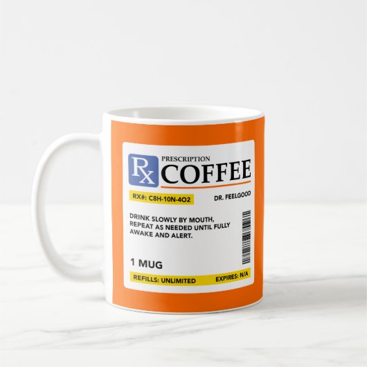 Voorschrift Koffie Koffiemok (Links)