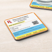 Voorschrift Ontworpen Bier Onderzetter (Linkerzijde)