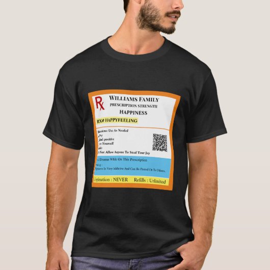 Voorschrift Ontworpen T-shirt (Voorkant)