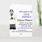 Voorschrift voor de Kaart van Bloemen (Achterkant)