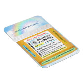 Voorschrift voor geluk magneet (Rechterzijde)