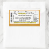 Voorschrift voor koffie rechthoekige sticker (Tas)