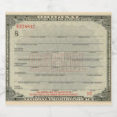 Voorschrift voor Medische Drank. Verbod. Bier Etiket (Enkel label)