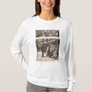 Voorschriften voor soldaten en troepen in het oost t-shirt