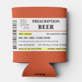 Voorschrijvingsbier Blikjeskoeler (Achterkant)