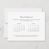 Voorspelling baby van aankomst Moderne Baby olifan (Voorkant)