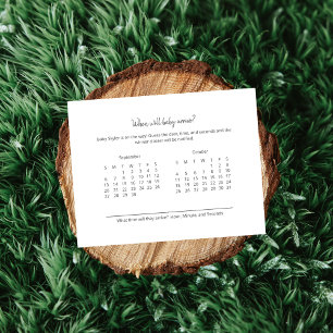 Voorspelling baby van aankomst Moderne Baby olifan