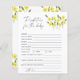 Voorspelling en advies van baby Wildbloemen baby