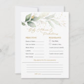 Voorspelling en advies van groene en goudhoudende  (Voorkant)