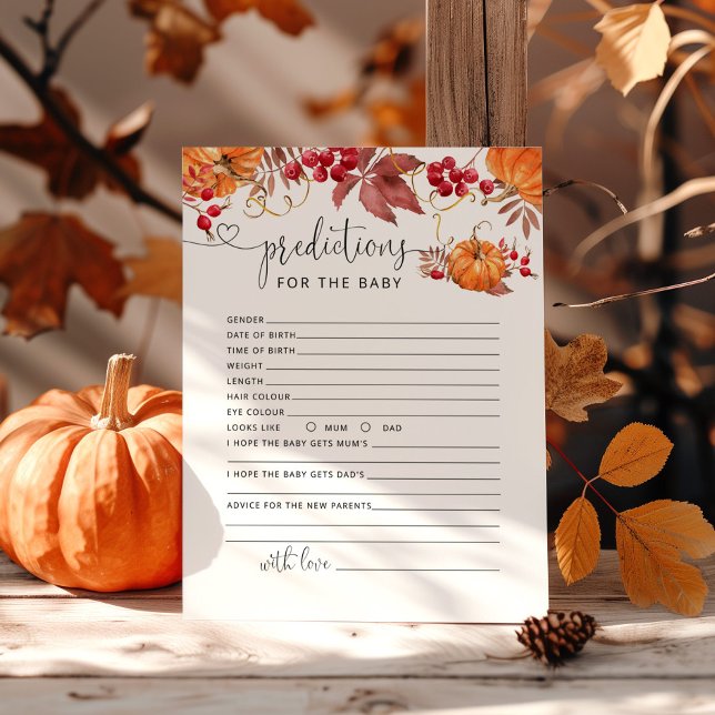 Voorspelling en advies van kleine pompoenen (Creator heeft geüpload)