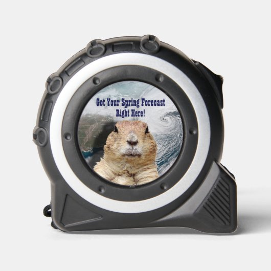 Voorspelling grondhog rolmaat (Voorkant)