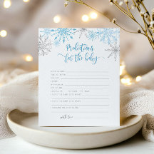 Voorspelling van blauwe zilversneeuwvlokken voor b