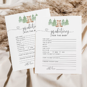 Voorspelling van kleine beren baby