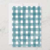 Voorspelling van pompoenen voor Baby shower Kaart (Achterkant)