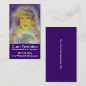 Voorspelling van zigeuners visitekaartje (Voorkant / Achterkant)