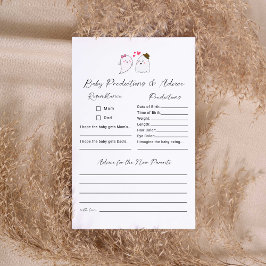 Voorspellingen & Advies Little Boo Baby shower Gam