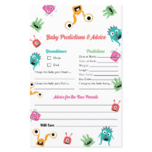 Voorspellingen Advies Little Monster Baby shower s