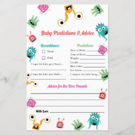 Voorspellingen Advies Little Monster Baby shower s