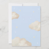 Voorspellingen Advies Teddy Bear Baby shower Game Kaart (Achterkant)