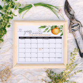 Voorspellingen Baby shower Cutie Sinaasappels Poster