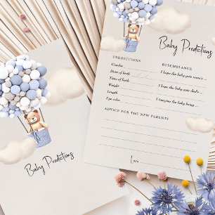 Voorspellingen Baby shower Game Advies Beer Ballon