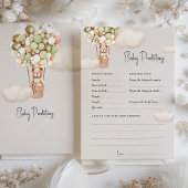 Voorspellingen Baby shower Game Advies Beer Ballon