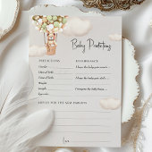 Voorspellingen Baby shower Game Advies Beer Ballon