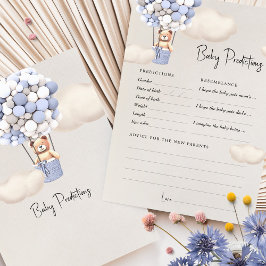 Voorspellingen Baby shower Game Advies Beer Ballon