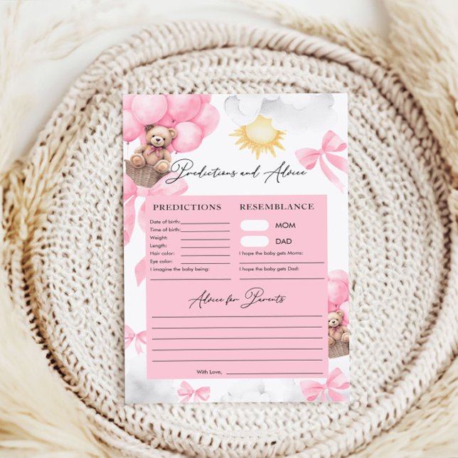 Voorspellingen en advies Beer Baby shower Games (Creator heeft geüpload)