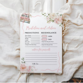 Voorspellingen en advies Spel Kaart Papieren Blad