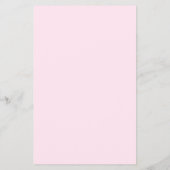 Voorspellingen en advies Spel Pink Bow Baby shower Flyer (Achterkant)